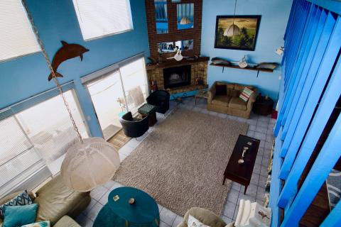 Baja House Living Room from Above